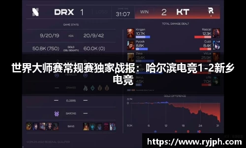 世界大师赛常规赛独家战报：哈尔滨电竞1-2新乡电竞